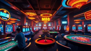 Exciting casino gameplay at m88.com.mx showcasing vibrant gaming experiences.