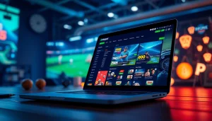 Online betting interface of 8xbet.com.se showcasing dynamic sports and casino games.