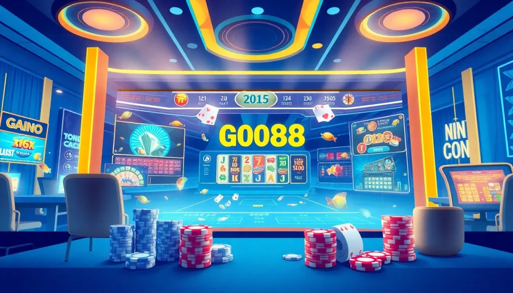 Experience the vibrant gaming atmosphere at good88.hu.net with sleek casino interfaces and interactive games.
